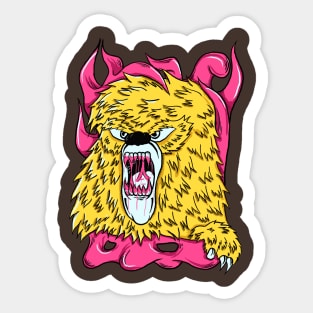 Monster Rawr Sticker